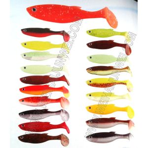 China New design 8.0g /9.0cm artifical soft fishing lure wholesale