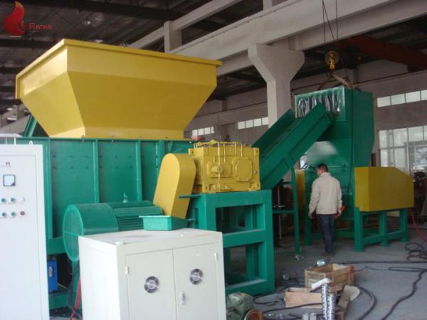 Quality Aluminum Castings Profiles plastic waste shredding machine / single shaft shredder for sale