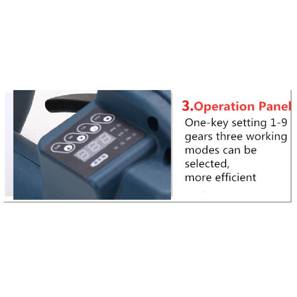 Automatic Portable Strapping Machine for PP PET Belt Welding Time 2-5s Battery Powered