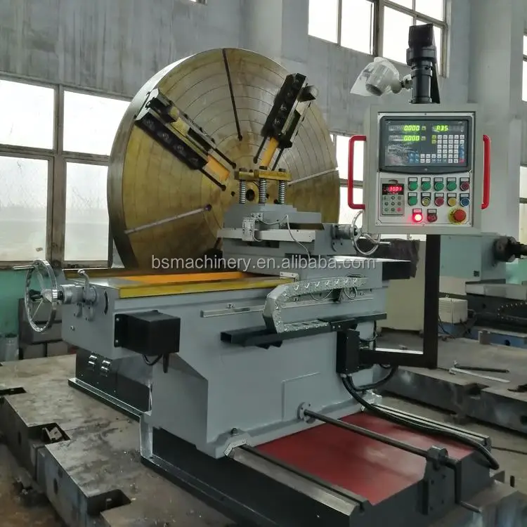 CNC Big Head Face Lathe Machine Universal Tyre Mold Machining