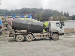 China Semi Dry Shotcrete Type 12 Cbm Concrete Mixer Trucks By Zoomlion 2017 wholesale