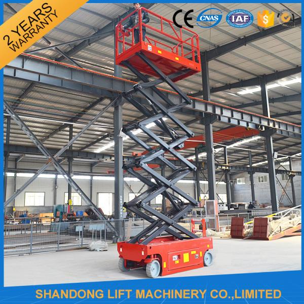 Quality Self Moving Light Duty Scissor Lifting Platform with Fault Diagnostic System for sale