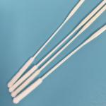 ABS Stick Flocked Nylon Nasal Swab Specimen Collection Swab With Breaking Point