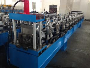 China Round Shape Seamless Gutter Roll Forming Machine Single Chain 15 Stations wholesale
