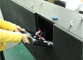DIP 346 P10 Outdoor LED Display Module 10mm Pitch IP65