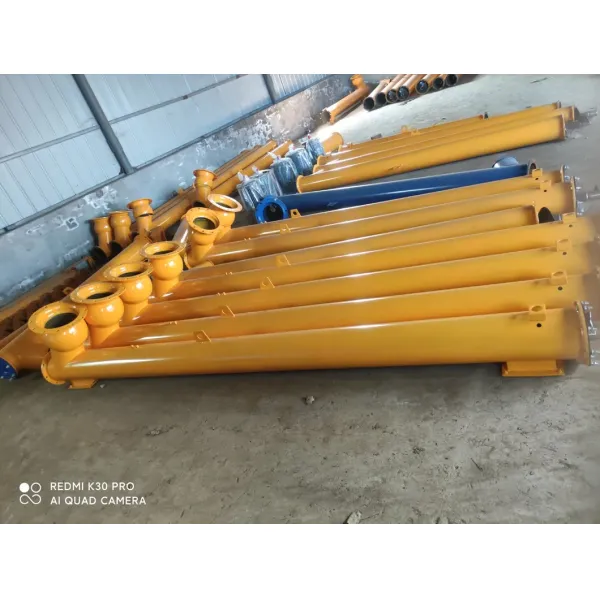 Washable Screw Conveyor Feeder Sand Screw Conveyor Price Horizontal Cement Augar Screw Conveyor Feeding for Particle Powder Screw Feeder Machine