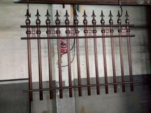 Wrought Iron Cast Iron Fence Rosettes For Home Decoration Iron Bar Fence