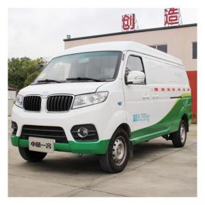 China Single Cabin Electric Mini Vans Cargo Delivery Vehicle Lhd Rhd Transit Vans 271KM wholesale
