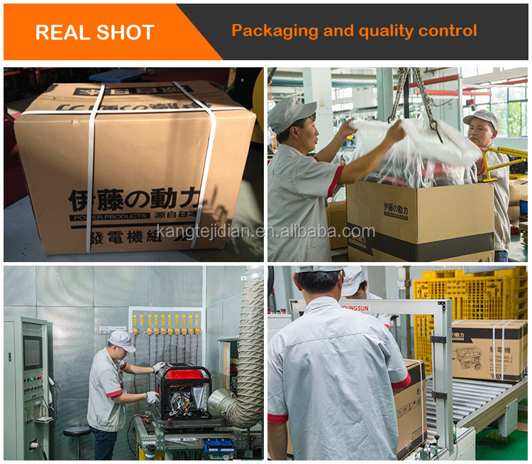 23A Rated Current Gasoline Generator for Long-lasting Performance