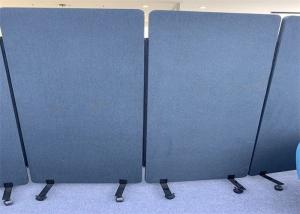 Fabric Wrapped Modular Office Furniture / Modular Office Partition Stand Free Board