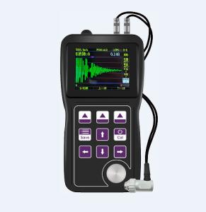 China OLED Color Screen Ultrasonic Thickness Gauge Live A&amp;B Scan Single &amp; Dual Element Probe wholesale