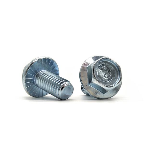 M8 UNC Full Thread Torx Hex Flange Bolts ASTM A307 Grade A