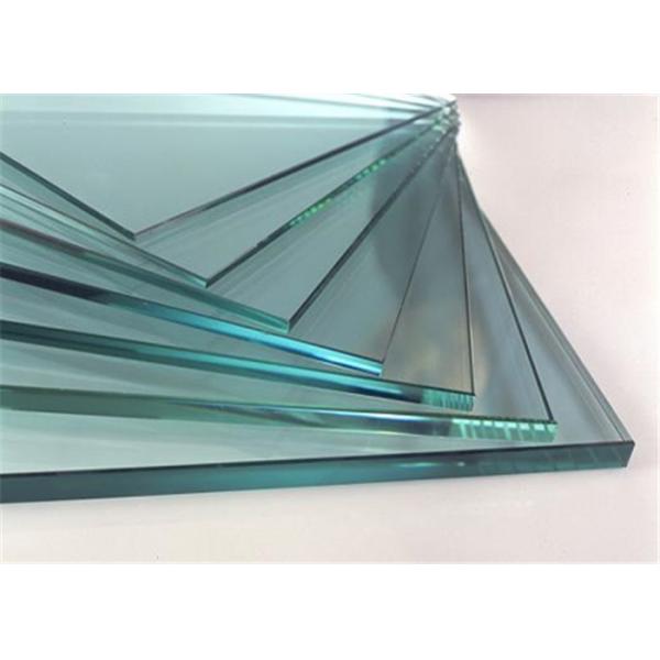 Flexible Size Clear Toughened Float Glass Smooth / Flat Surface With Good Vision