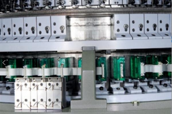 Quality Electronic Double / Single Circular Knitting Machine Precisely Processed Needle Cylinder for sale
