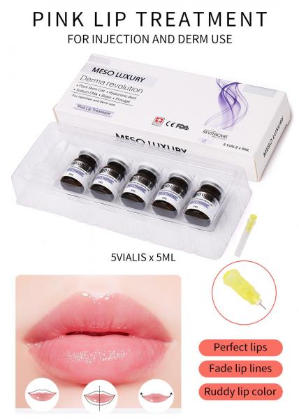 Moisturizing Meso Hyaluronic Acid Serum Lip Injections Serum Soft Feeling