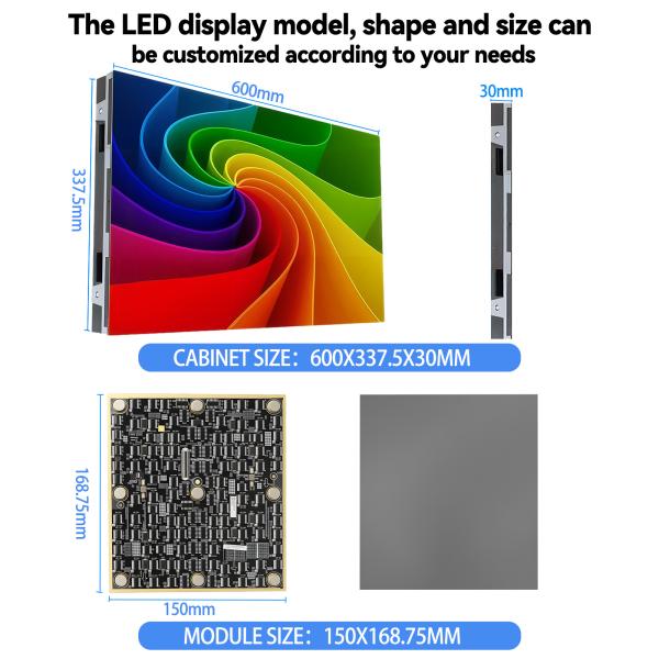 COB LED Display P0.93 1000cd Brightness 3840Hz Refresh Rate
