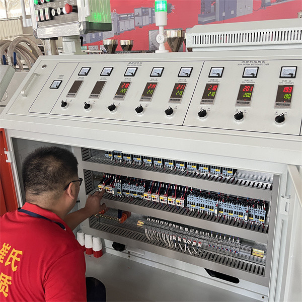 High Speed PE Double Wall Corrugated Pipe Machine Low Noise For Drainpipe