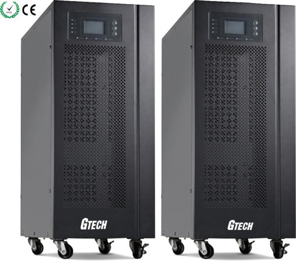 Quality 10KVA Backup Dual Conversion UPS , Pure Sine Wave Online High Frequency UPS for sale