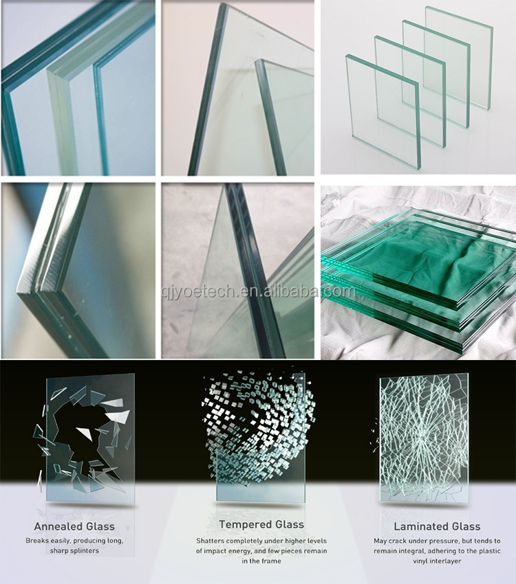 SGP Laminated Glass Safety Bullet-Proof Glass with White Grey Bronze Green Black PVB