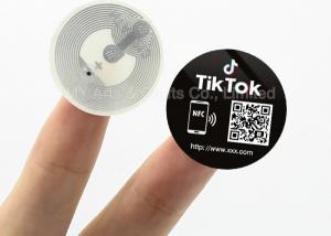 China Coated RFID Sticker Roll NFC 30mm ICO-DE Sli MI-FARE Classic 1K Fudan F08 Label wholesale