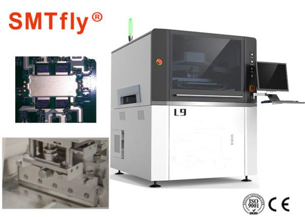 Quality Auto SMT Stencil Printer Solder Printing Machine For 0.4~8mm Thickness PCB SMTfly-L9 for sale