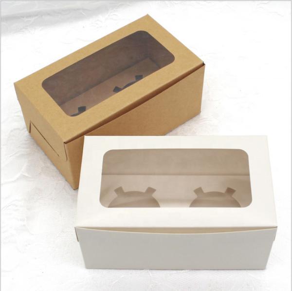 Quality Multi Color Choices Custom Cardboard Display Boxes With Clear Window for sale