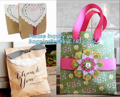 Customized Cut Printed Coated Paper Shopping Bag with Matt Lamination,rope handle custom logo printed white paper bag