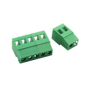 China 2 Poles Pcb Screw Terminal HQ129V-7.5/7.62 Mm Pitch Fixed Connector wholesale