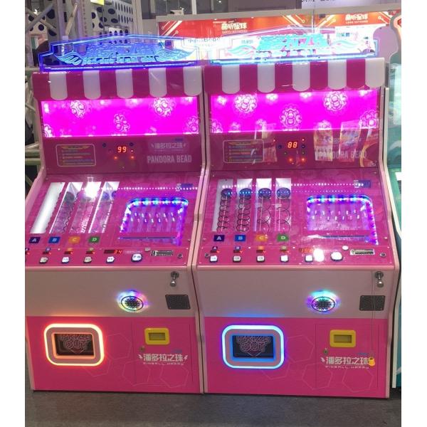 Blue / Pink Funny Toys Electronic Pinball Machine , Gambling Rocky Pinball Machine
