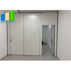 Fabric Finishing Surface Fireproof Folding Partition Walls Space-Saving