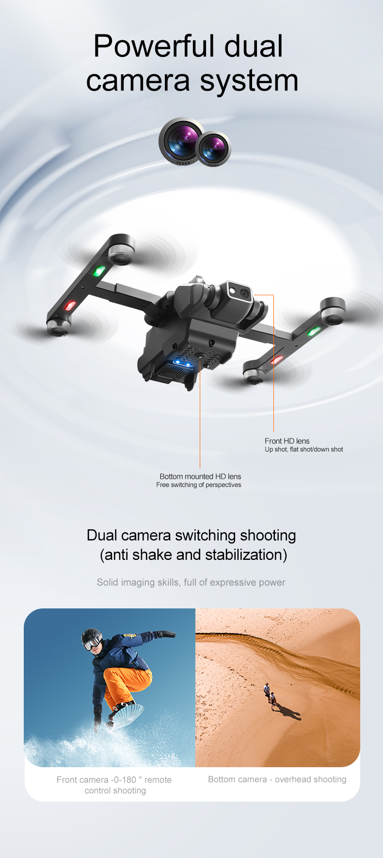 20*14*9cm Rg700 Pro Drone 4k Gps 8k Hd Dual Camera Fpv Professional Aerial Photography Uav Brushless Motor Quadcopter Toys