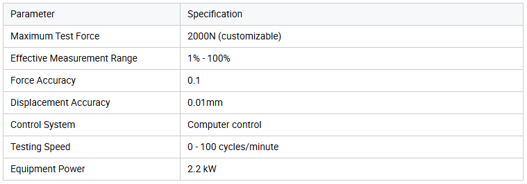 Microcomputer-Controlled Comprehensive Shock Absorber Performance Test Bench Shock Absorber Durability Tester
