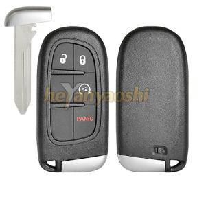 China Opel 4Buttons Smart Key Shell with Emergency Key Insert wholesale