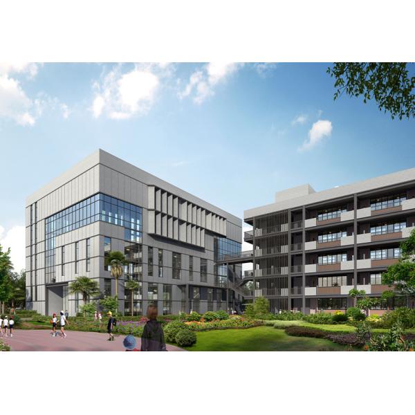 Weather Resistance School Metal Building Construction With Multi Story