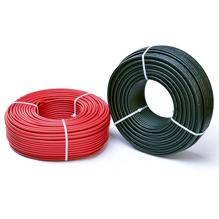 6mm Tinned Copper Conductor Solar Cable Wire with XLPO Jacket and TUV Approval Thermal Endurance Properties Included