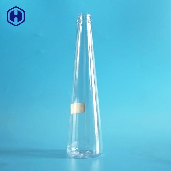 Quality PET Transparent Empty Sauce PET Bottle Pagoda Shape 264MM Height for sale
