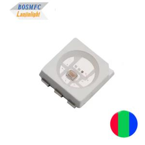 China RDC12V PLCC6 5050 RGB LED IC driving  Multi Color SMD LED SK6812  / WS2812B IC on sale