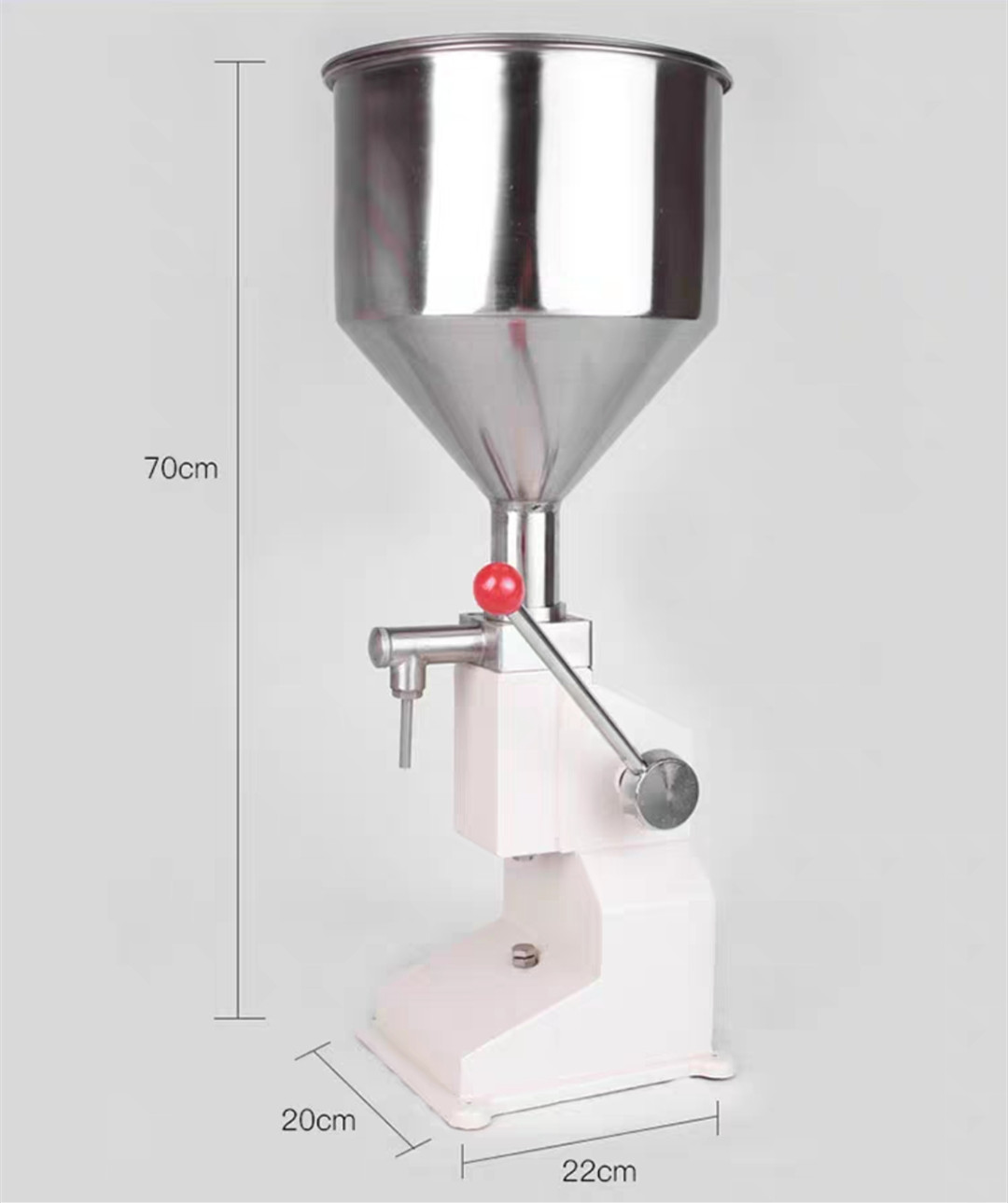 Multifunctional Manual Cream Filling Machine For Jam Honey 50ml