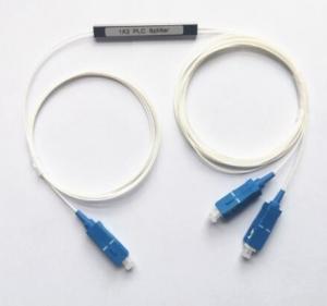 China SC UPC 1x2 PLC Fiber Optical Splitter Length 0.5M 1M G657A wholesale