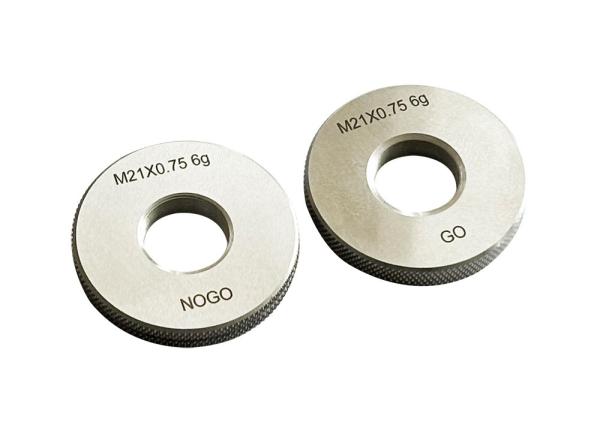 Quality M21.0 Metric Thread Ring Gauge With Wear Resistance For Precision Thread Measurement for sale