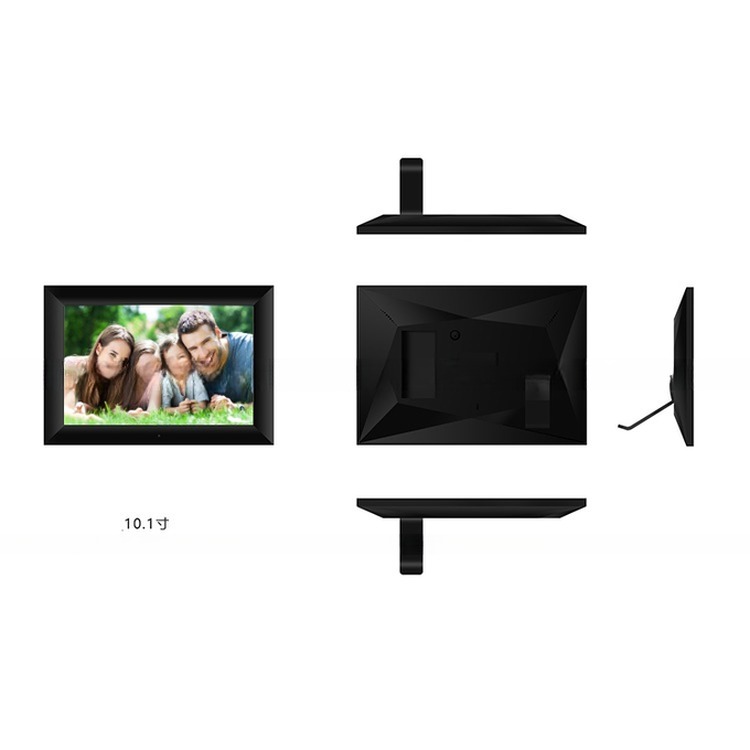 Vphoto APP 10.1" inch LCD LED touchscreen WIFI digital photo frame cloud photo video frame loop display for NFT advertising