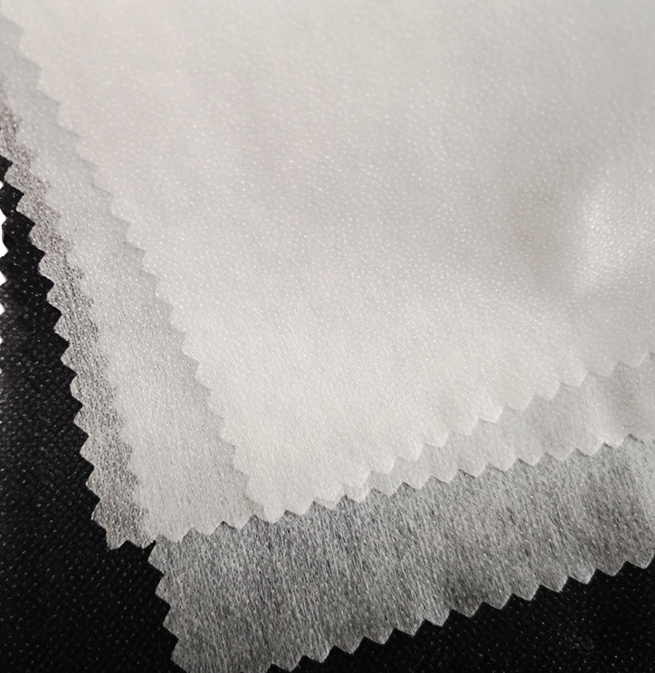 GAOXIN Chinese White Fusible Non Woven Interlining Fabric for Ecofriendly Embroidery