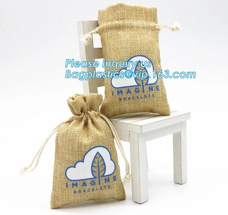 JUTE STORAGE BASKET WITH COTTON ROPE HANDLES,Burlap fabric jute toy storage basket for home storage organization bagease