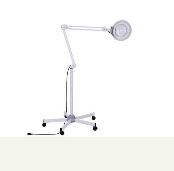 Quality Floor Standing Led Magnifying Lamp Circuit Board Inspection With Magnifying Lens for sale