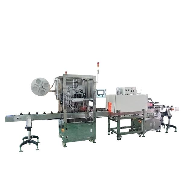 Quality 200 Bottles/Min PVC Shrink Sleeve Label Machine Electric Driven AC220V for sale