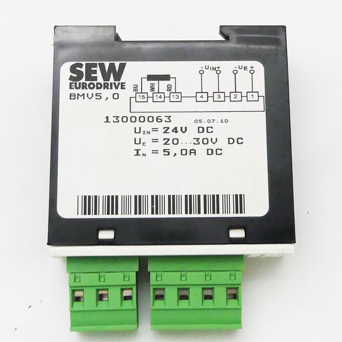 1.5 A Sew Motor Brake Rectifier Integrated Heating BGE1.5
