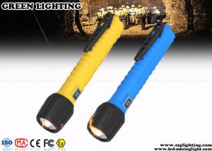 IP68 LED Explosion Proof Flashlight , Emergency Rechargeable Led Torch