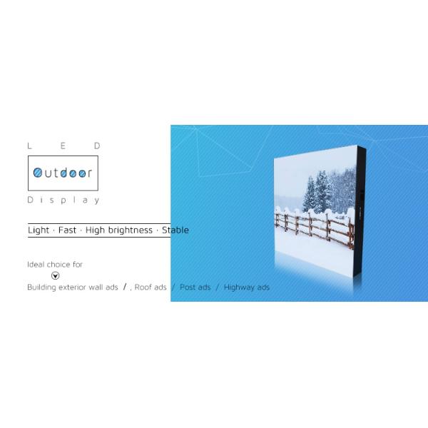 1/4 Scan RGB Outdoor Rental Led Display P10 Led Module Waterproof