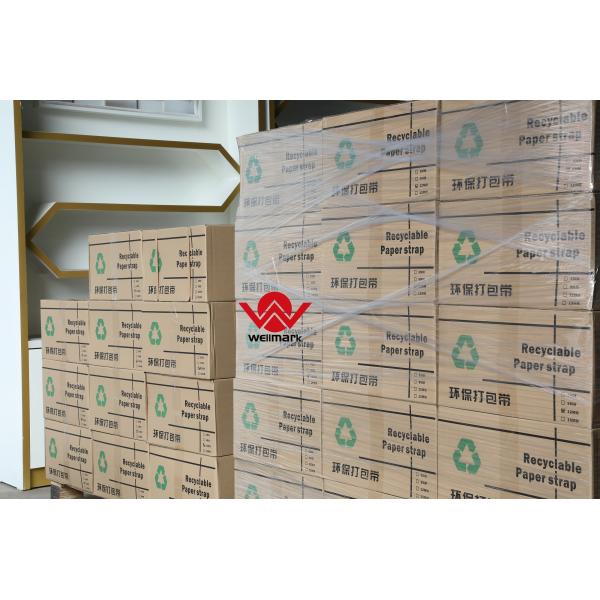 12mm Width Recyclable Paper Banding Tape For Strapping Carton