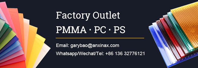 Lake Blue PMMA 2mm Glitter Acrylic Sheet